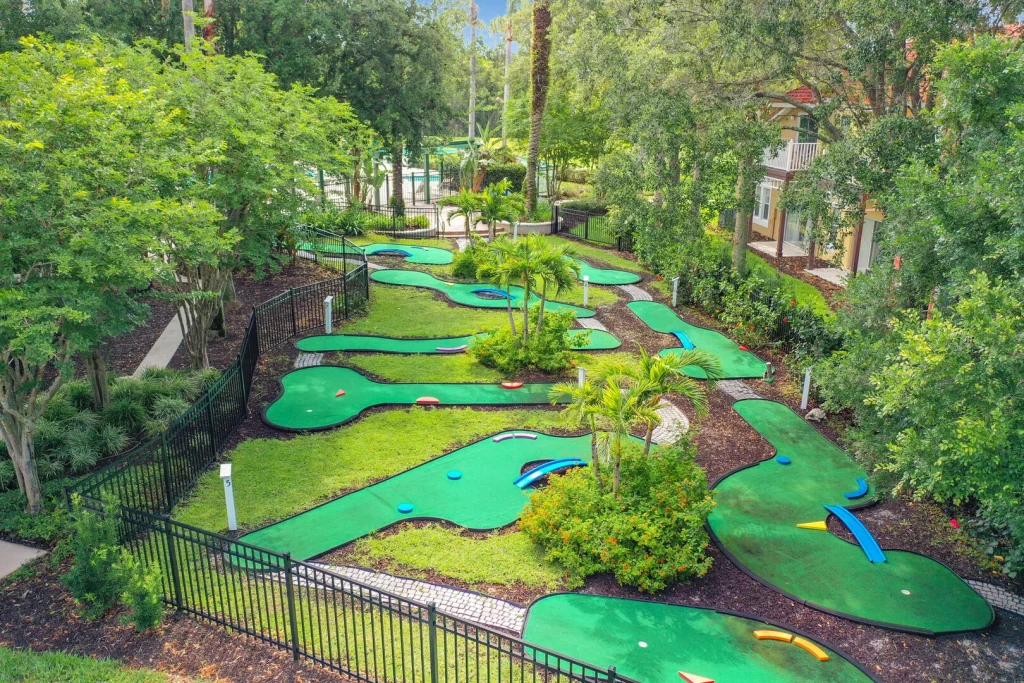 Emerald Island Putting green