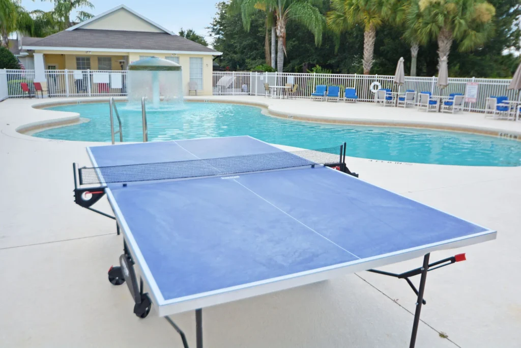 Glenbrook Resort ping pong table