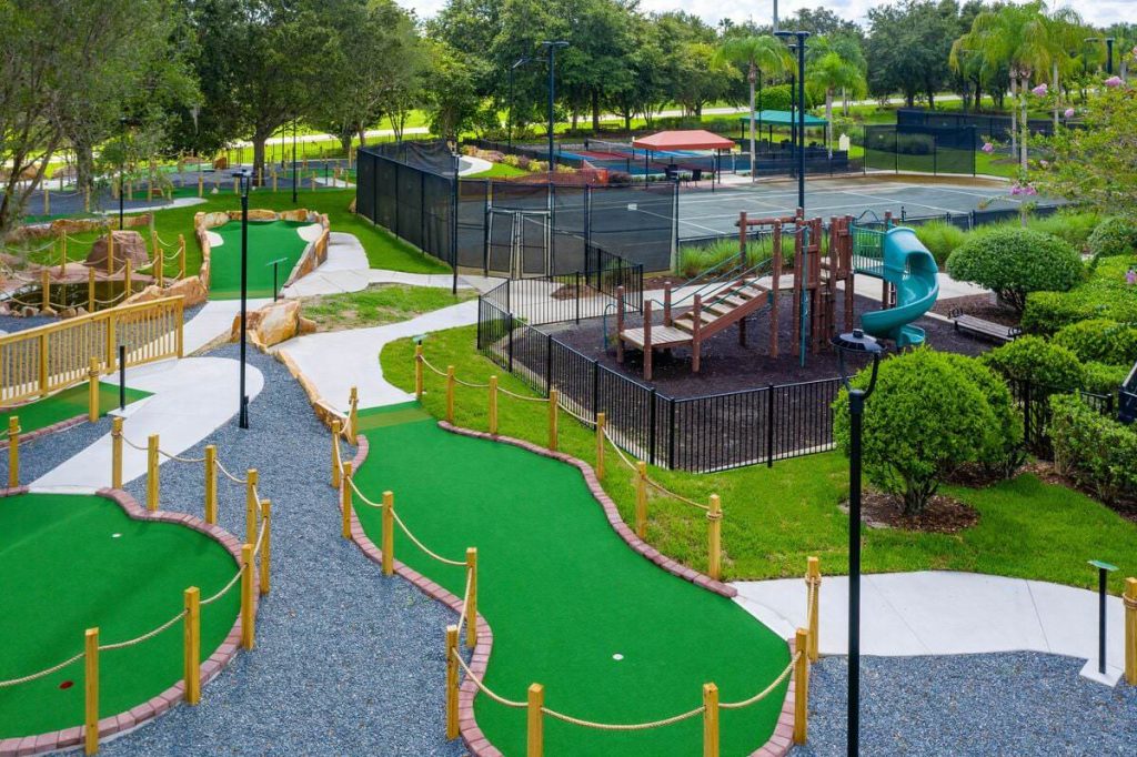 Reunion Resort put putt and playground